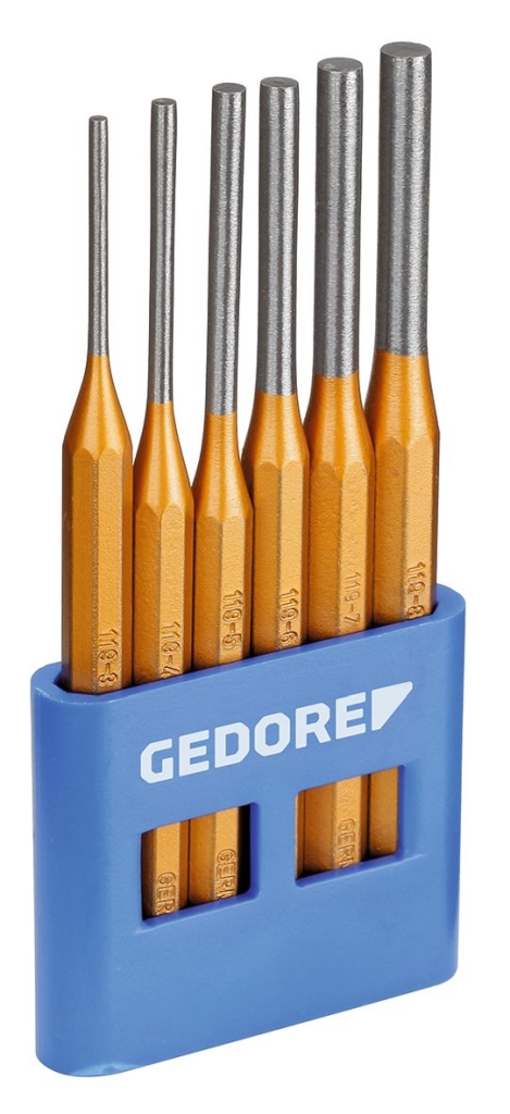 Bild von Gedore - Splinttreiber-Satz 6-tlg im PVC-Halter (VPE=1 Stück)
