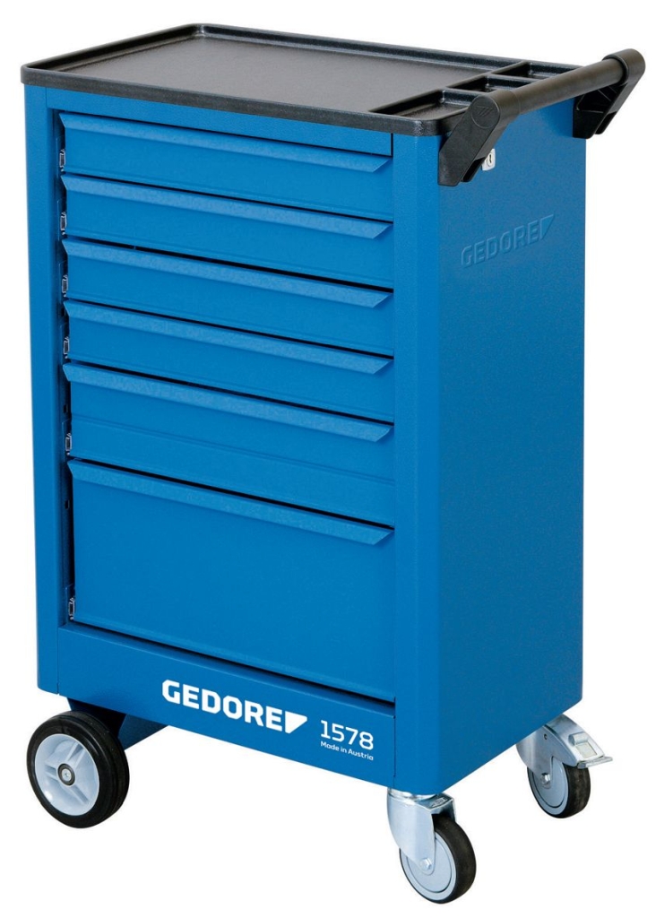 Bild von Gedore - Werkzeugwagen mit 6 Schubladen (VPE=1 Stück)