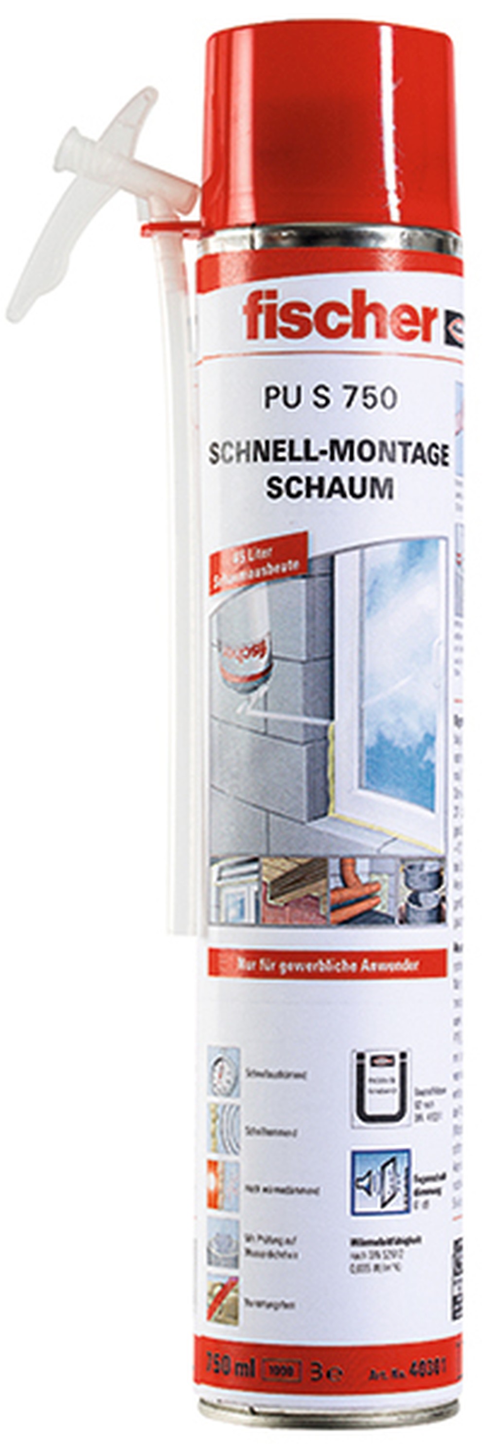 Bild von Schnellmontage Schaum PU S 750 (VPE=1 Stück)