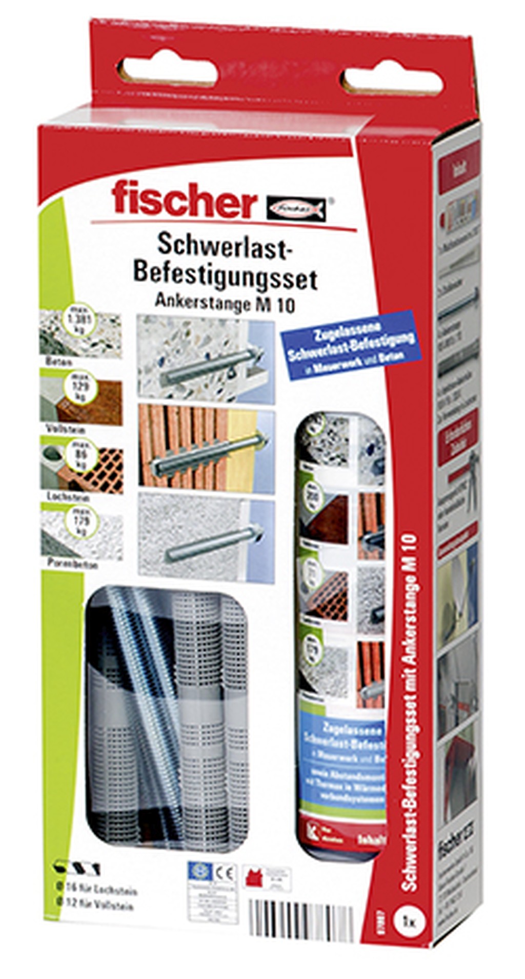 Bild von Schwerlastbef.Set 300 T SBS Set M10 (VPE=1 Stück)