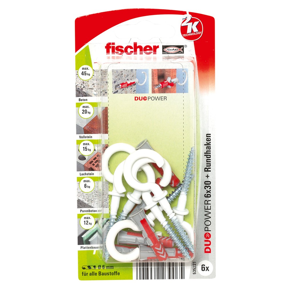 Bild von DUOPOWER 6x30 RH N K (6) (VPE=1 Stück)