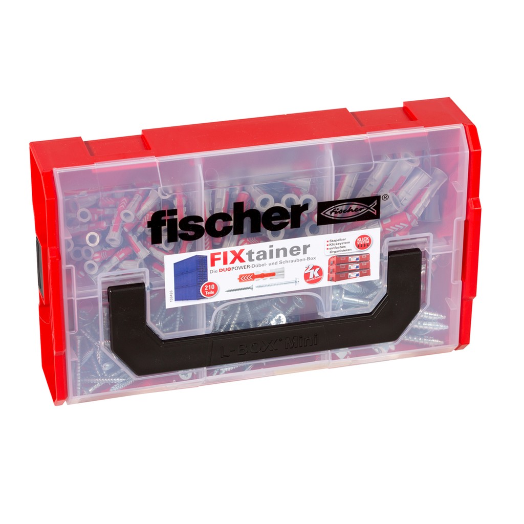 Bild von FIXtainer DUOPOWER + Schraube (210) (VPE=1 Stück)