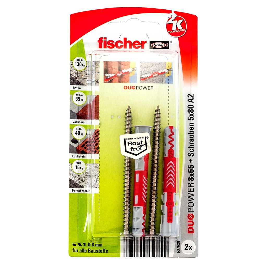 Bild von DUOPOWER 8x65 S A2 K (2) (VPE=1 Stück)