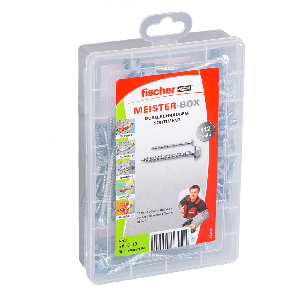 Bild von Meister-Box Dübelschrauben (112) (VPE=1 Stück)