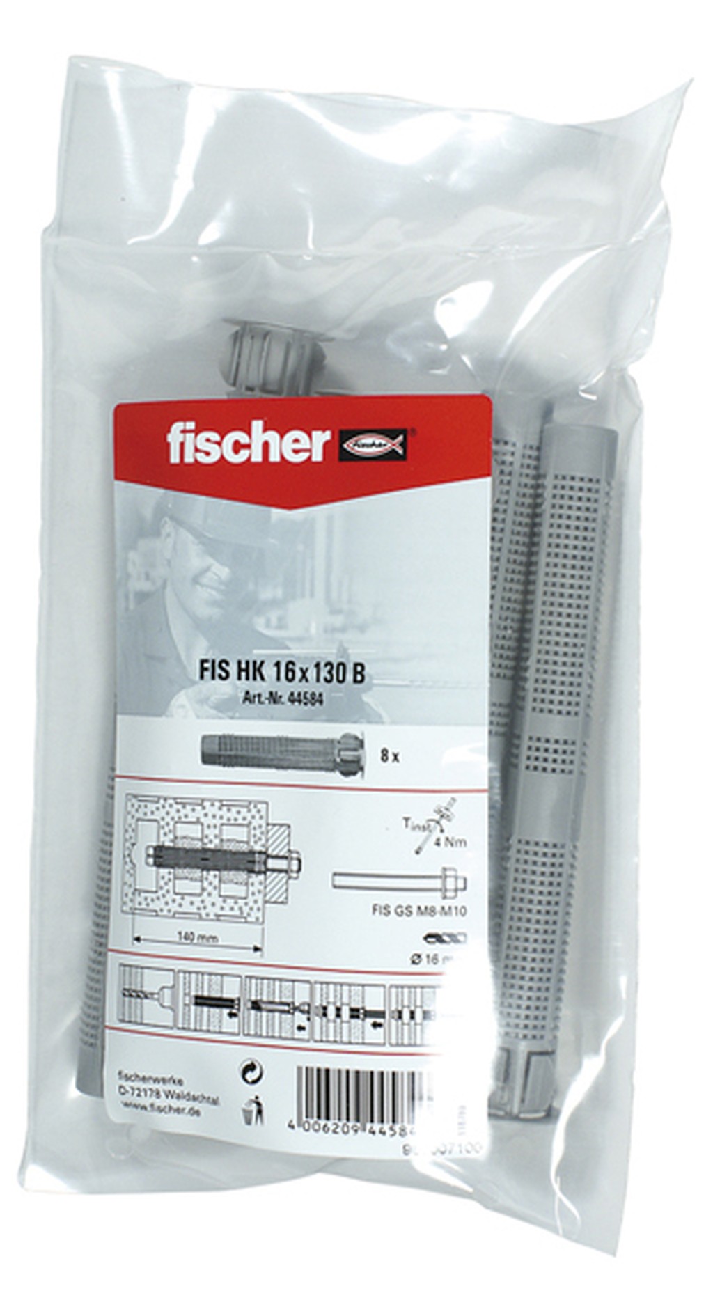 Bild von Injekt.Ankerhülse FIS H 16x130 K B (8) (VPE=1 Stück)