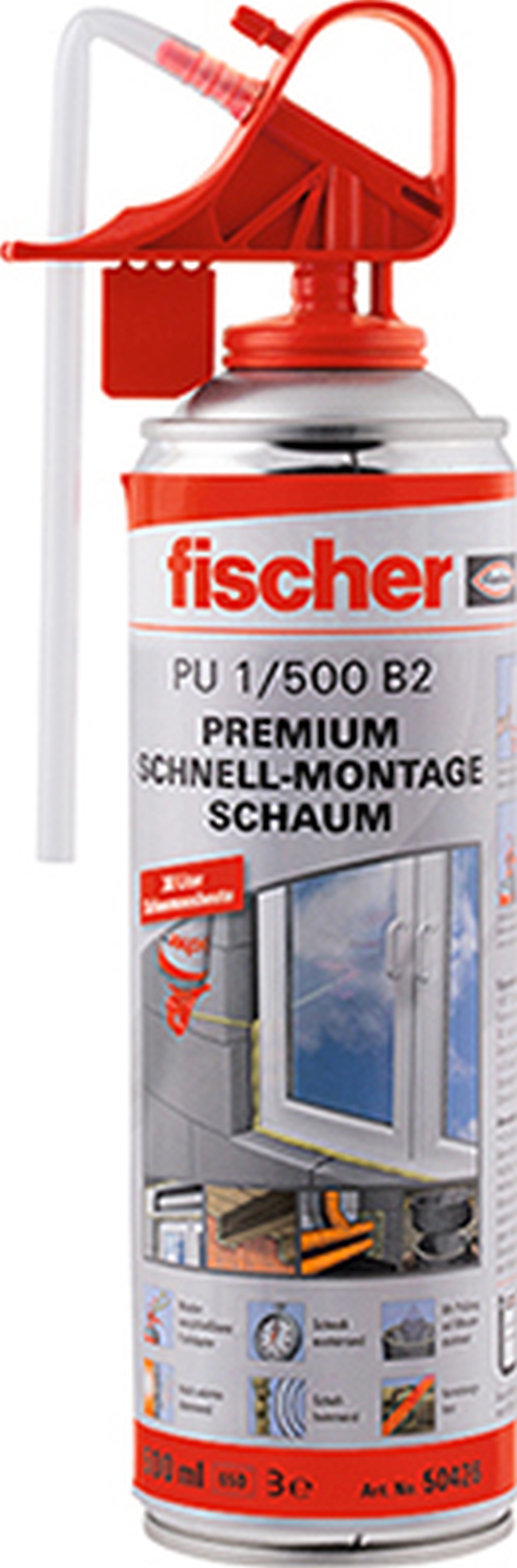 Bild von Premium Schnellmontage Schaum PU 500 (VPE=1 Stück)