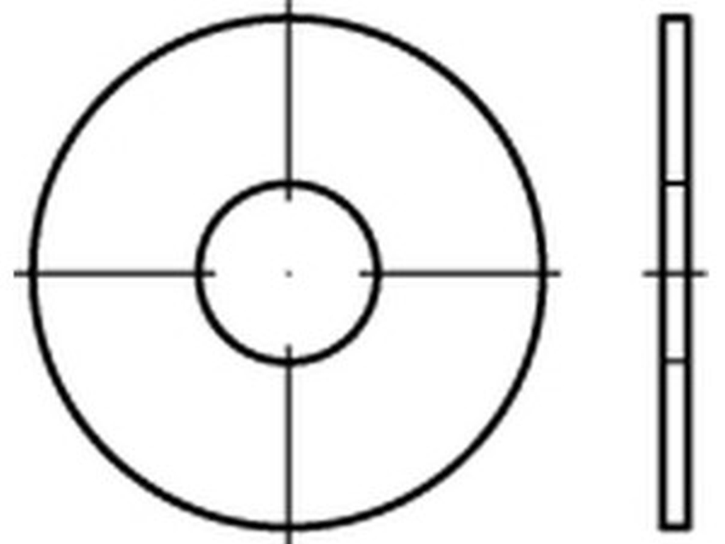 Bild von ART 88104 Kotfl.-Sch. St. 8,4x 30 x 1,5 galv. verzinkt gal Zn VE=S (VPE=200 Pkg. (200))