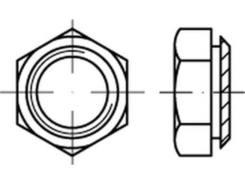 Bild von ART 88106 Setzmuttern A 1/A 2 M 5 / 0,9 A 1/A 2 VE=S (VPE=100 Pkg. (100))