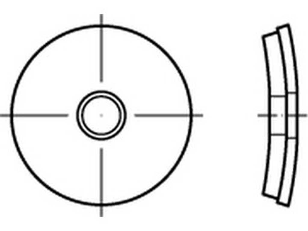 Bild von ART 88277 Dichtscheiben A 2 25 x 8,5 x1 rostfrei A 2 VE=S (VPE=1000 Pkg. (1000))