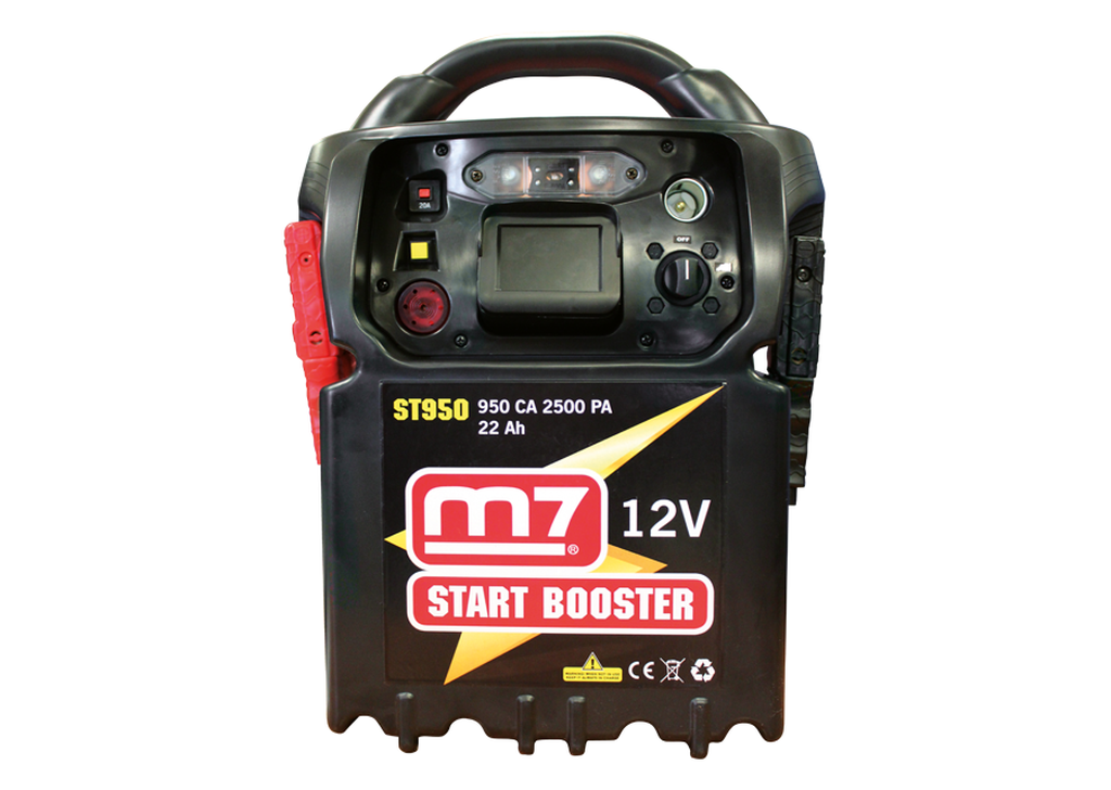 M7 - 12V Starthilfe Booster 950CA - 2500PA (VPE=1 Stück)