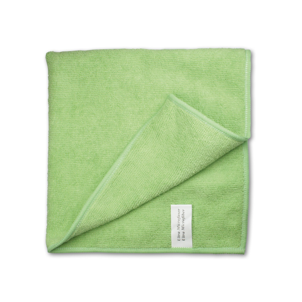 Bild von Mikrofasertuch Praktitex PRO grün 40x40 cm (Preis pro 2 Tücher) (VPE=2 Pkg. (2))