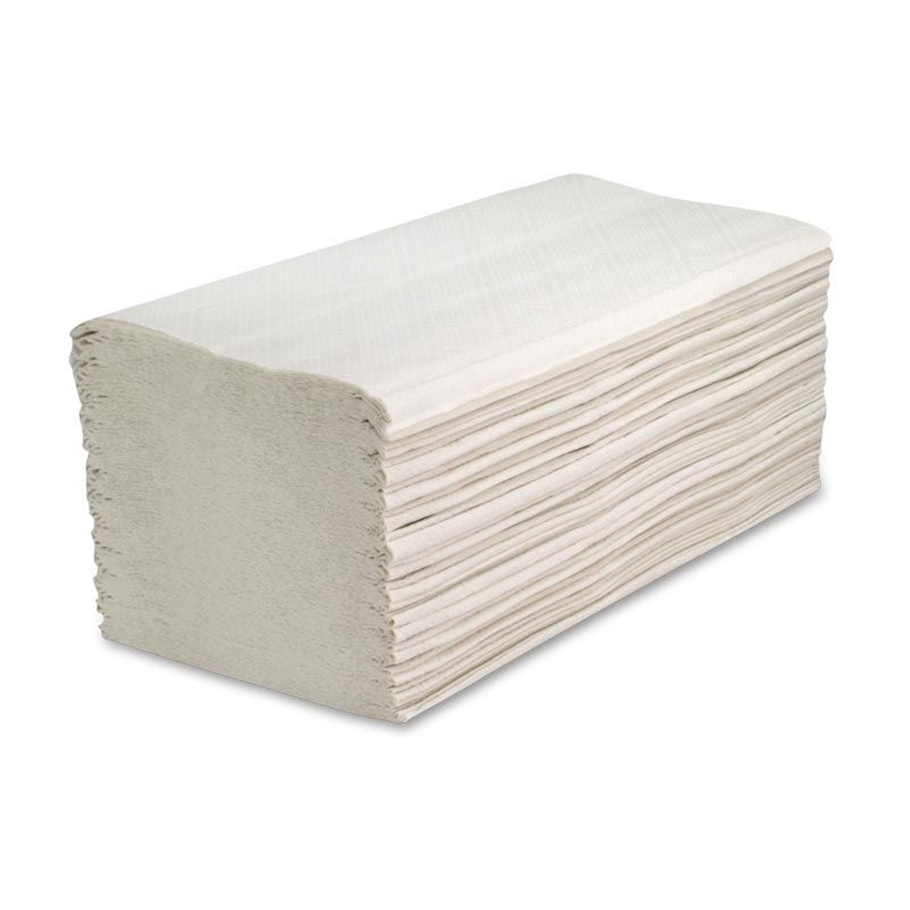Bild von Falthandtücher hochweiss Tissue 2-lagig 23,5x23 cm (VPE=3200 Karton (3200))
