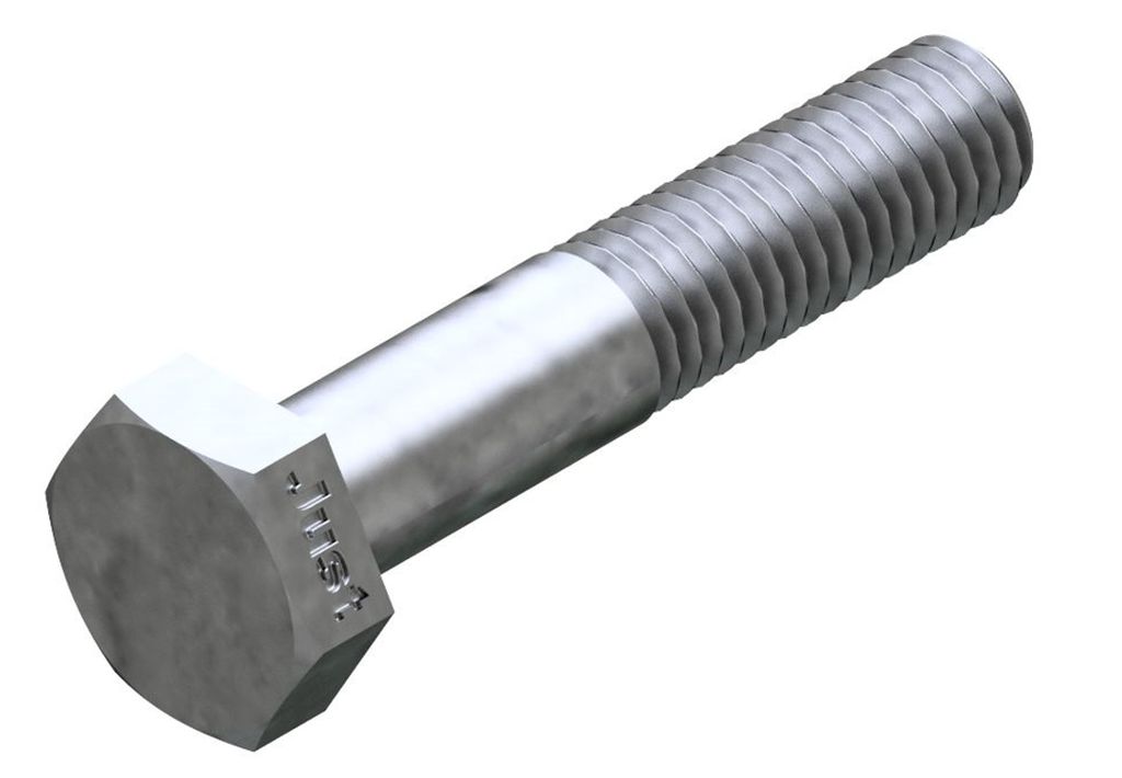 Bild von ART 83931 Hex cap screws Grade 5 gal Zn 1/2 - 13 UNC x 2 3/4 (70 mm) gal Zn VE=S (VPE=50 Pkg. (50))