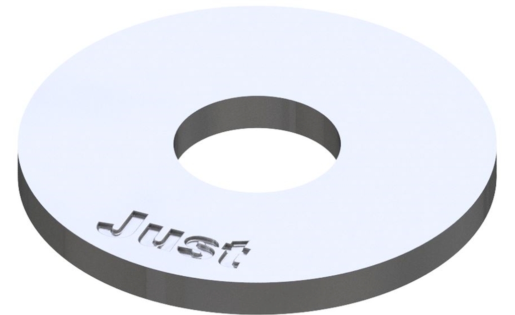 Bild von DIN 9021 A2 13 Produktklasse (rostfrei) Scheiben mit großem Adm. ca. 3 d - Pkg. (250) (VPE=250 Pkg. (250))