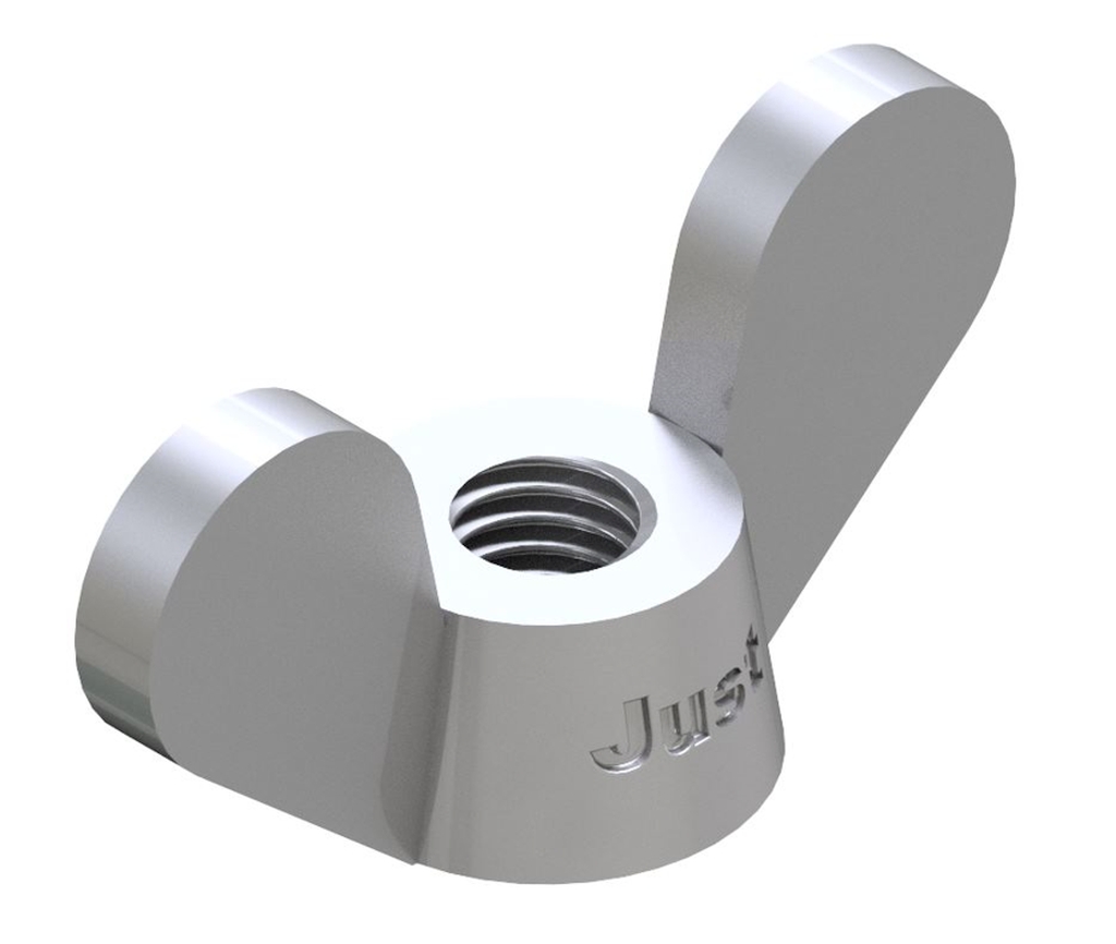 Bild von DIN 315 A2 M 8 (rostfrei) Flügelmuttern - Pkg. (25) (VPE=25 Pkg. (25))