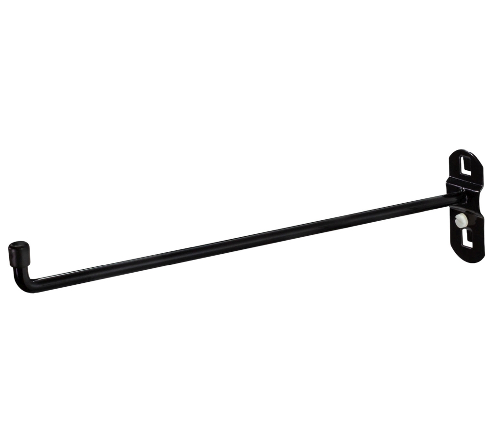 Bild von Werkzeughalter mit senkrechtem Hakenende 150mm RAL 9005 (VPE=1 Stück)