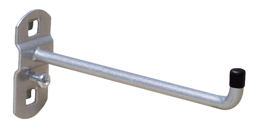 Bild von Werkzeughalter mit senkrechtem Hakenende 150mm  RAL 9006 (VPE=1 Stück)