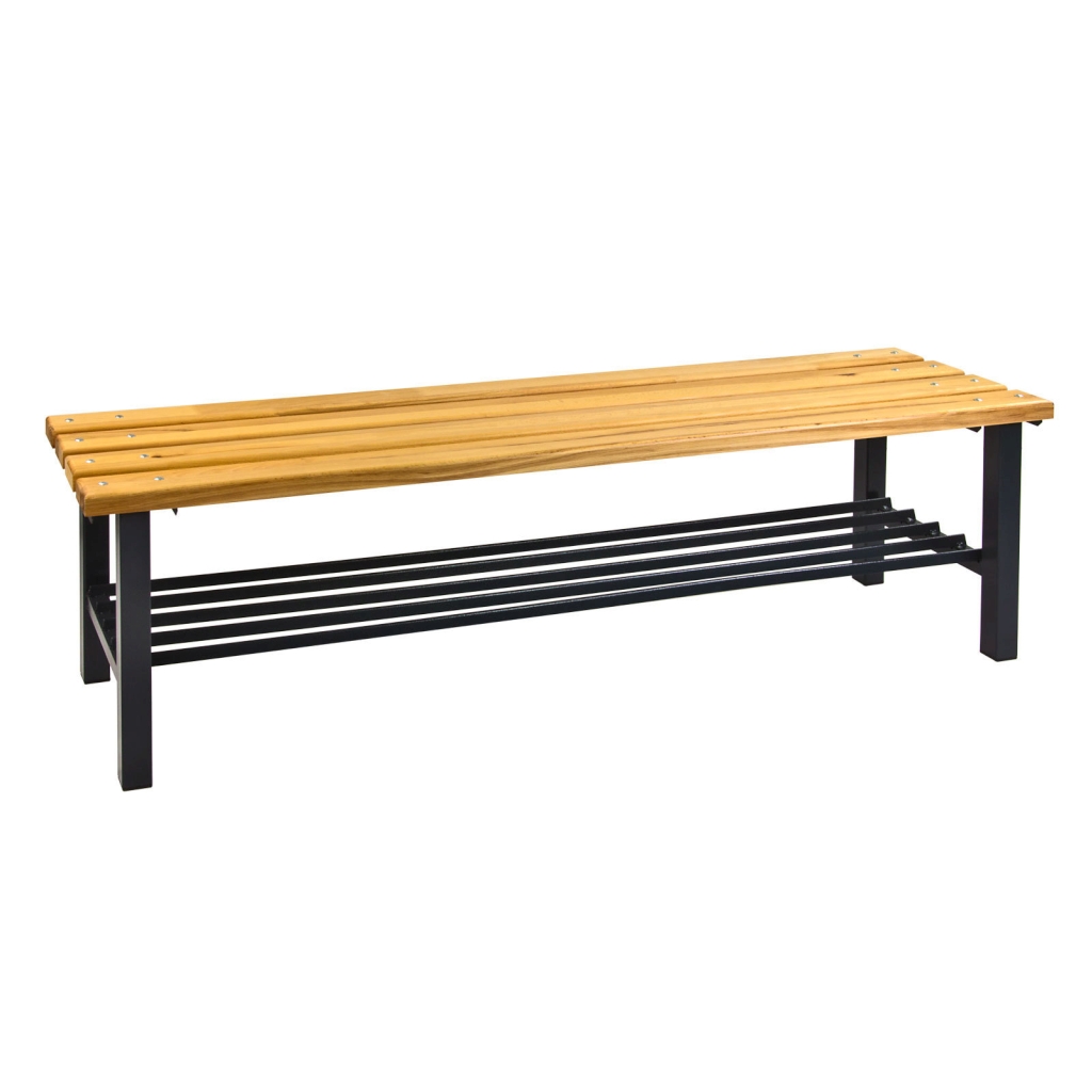 Bild von Sitzbank mit Schuhrost 1500x400x420 mm (VPE=1 Stück)
