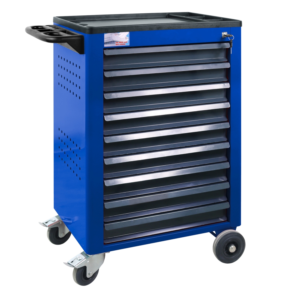 Bild von Werkstattwagen Basic blau / 9 SL (VPE=1 Stück)