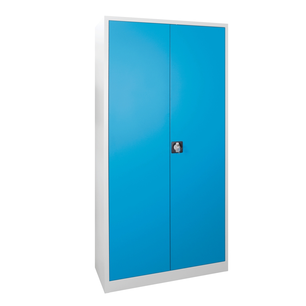 Bild von Flügeltürenschrank RAL 7035 / 5012 (VPE=1 Stück)
