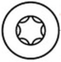 Torx-Antrieb / Innensechsrund